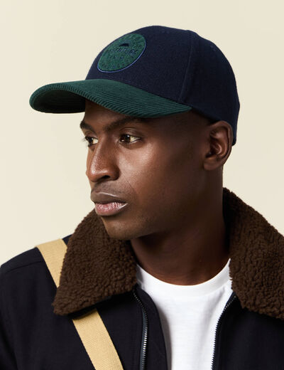 Casquette bleu marine homme