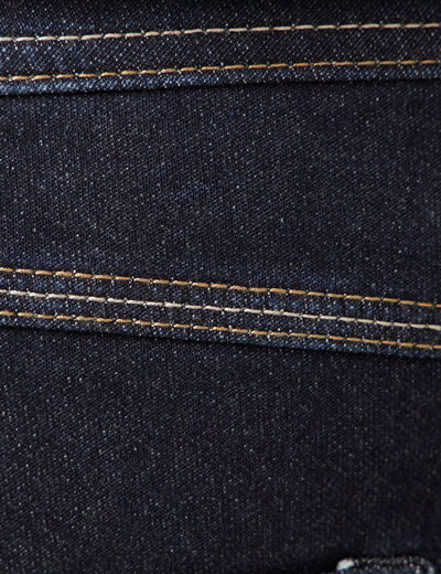 Jeans homme slim effet used denim brut clean homme