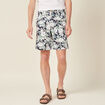 Bermuda slim bleu marine homme