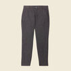 Pantalon chino tapered gris foncé homme