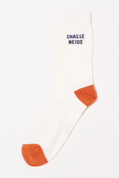 Lot boxer et chaussettes bleu marine homme