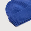 Bonnet bleu electrique homme