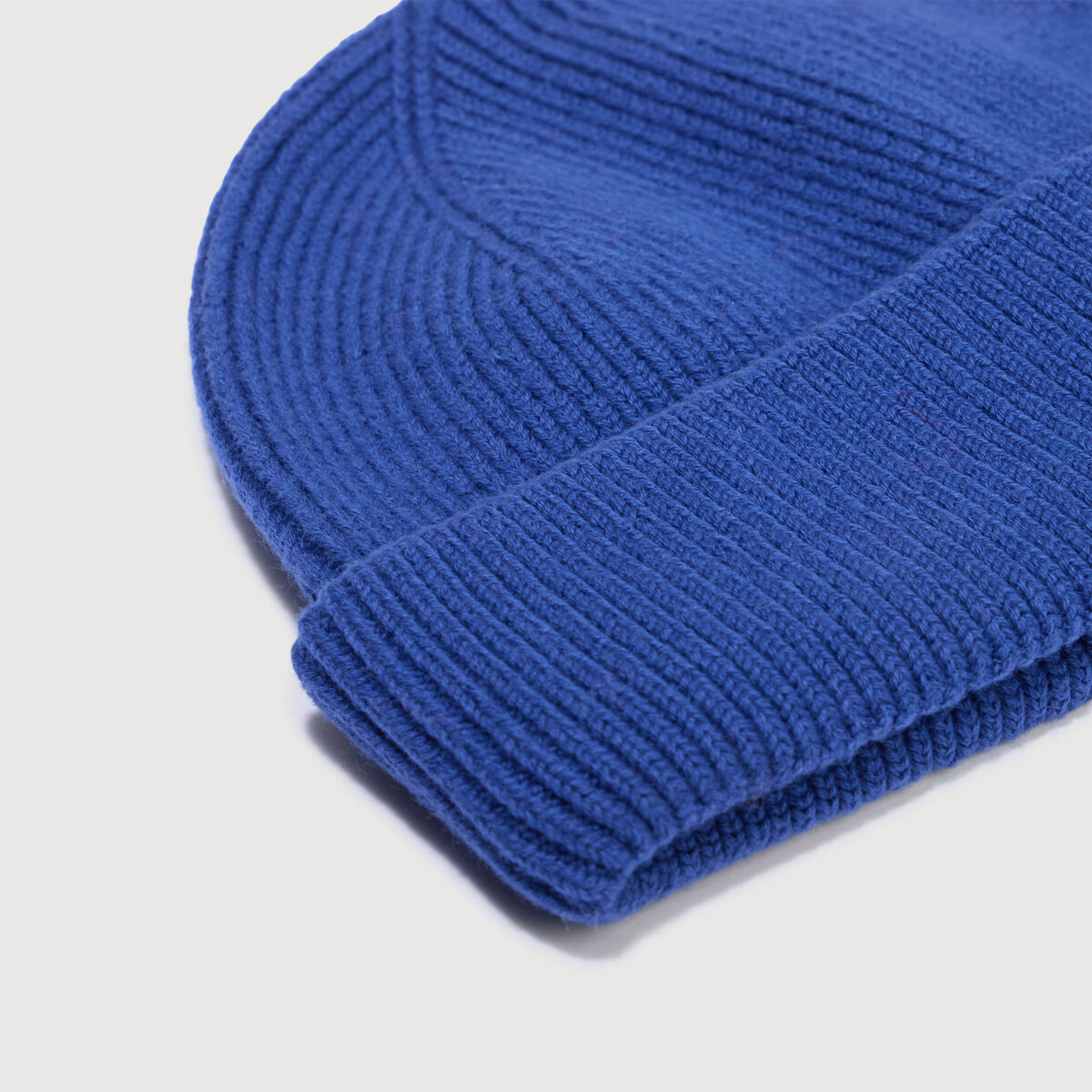 Bonnet bleu electrique homme