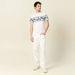 T-shirt éco-responsable bleu ciel homme