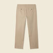 Pantalon chino straight gris homme