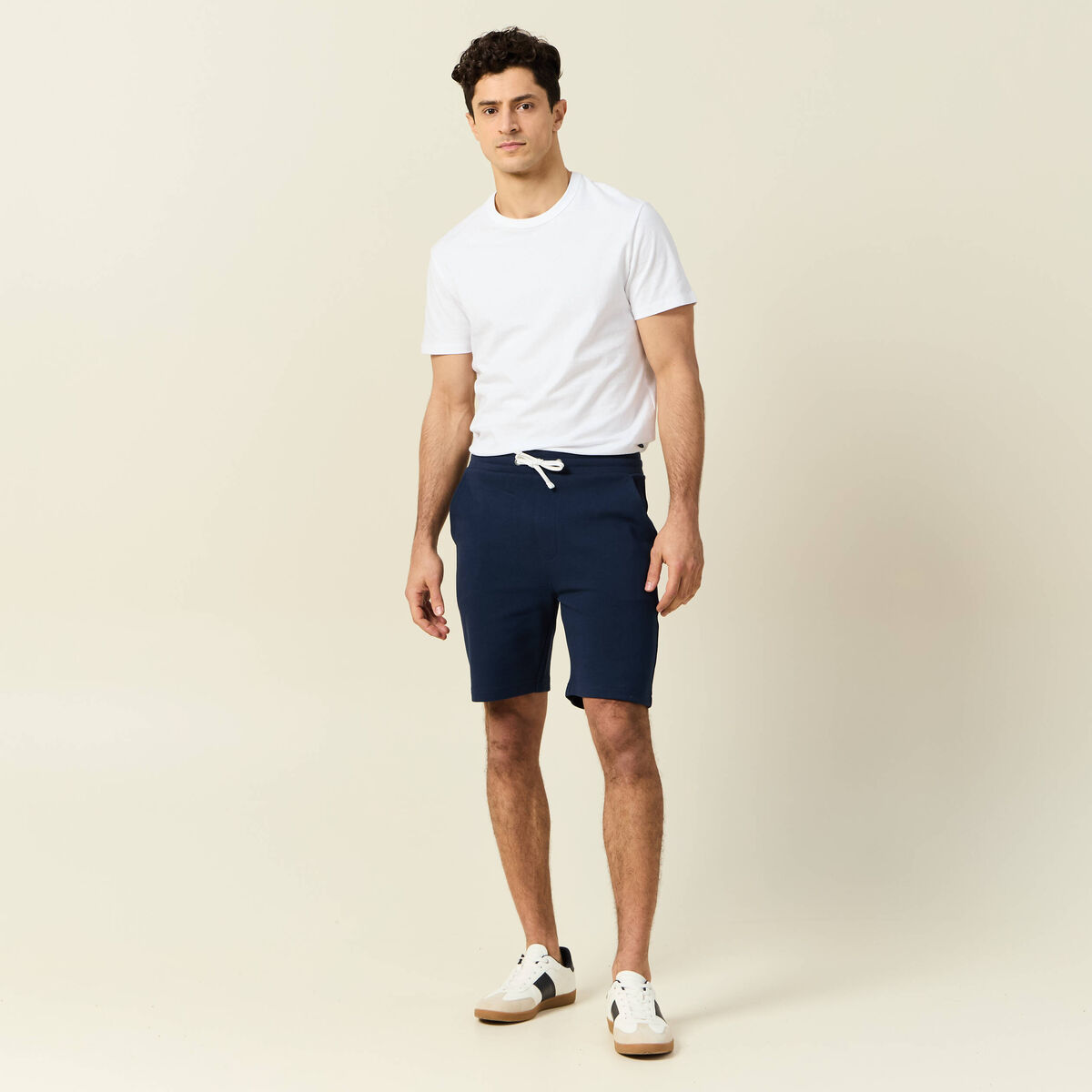 Bermuda bleu marine homme
