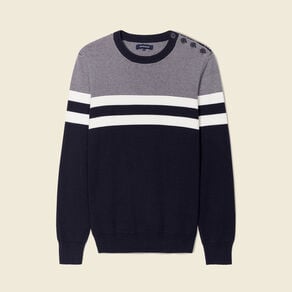 pull manches longues bleu marine homme Pull manches longues bleu marine homme
