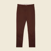 Pantalon chino longueur 32 bordeaux homme
