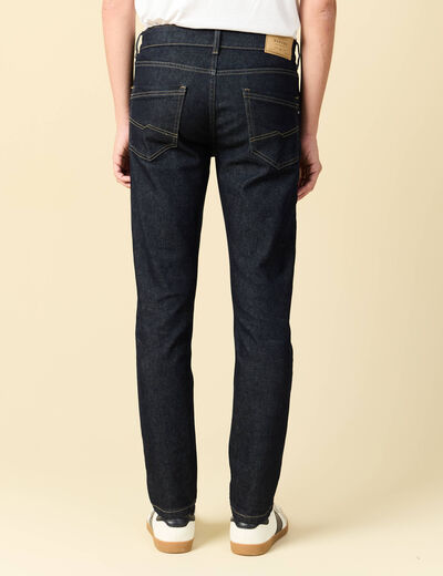 Jeans slim 5 poches longueur 32 denim brut clean homme