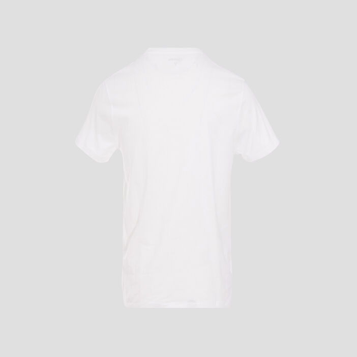T-shirt manches courtes ecru homme