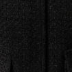 Veste manches longues en tweed noir femme