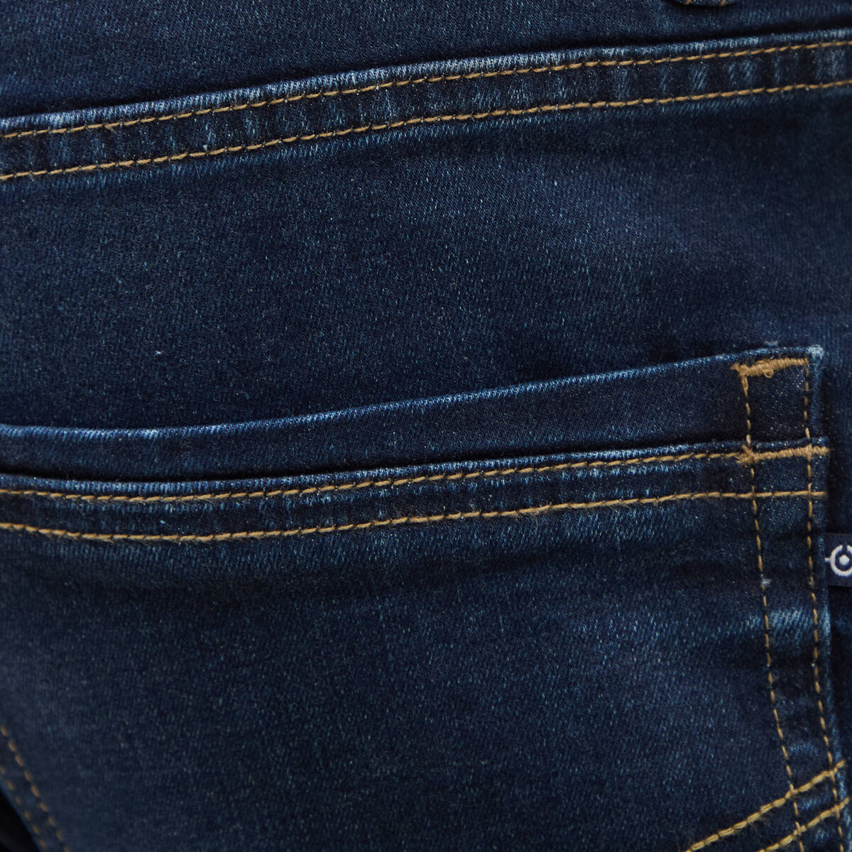 Jeans slim denim brut homme