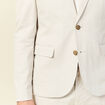 Veste blazer cintré sable homme