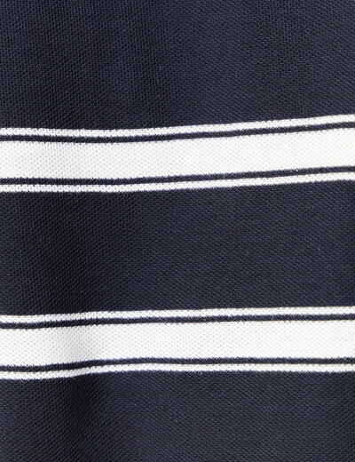 Polo éco-responsable ecru homme