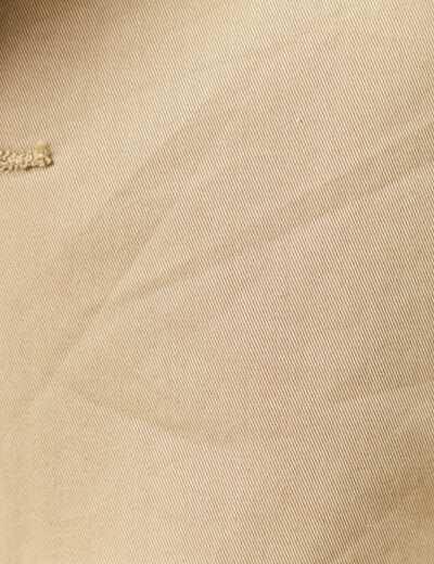 Trench court fluide beige femme