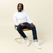 Chemise manches longues blanc homme