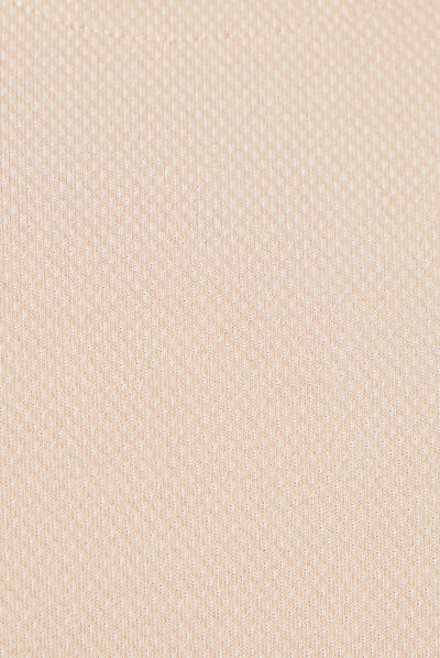 Polo manches longues beige homme