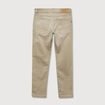 Jeans straight longueur 32 denim vert kaki homme
