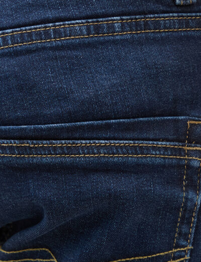 Jeans slim longueur 30 denim brut homme