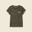 T-shirt manches courtes vert femme