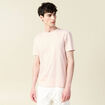 T-shirt éco-responsable rose pastel homme
