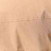 Blouson zippé col montant taupe homme
