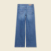 Jeans large éco-responsable denim stone femme