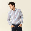 Chemise manches longues bleu ciel homme