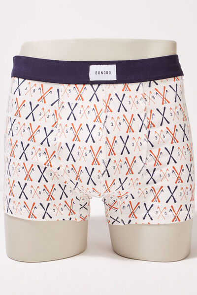Lot 4 boxers multicolore homme