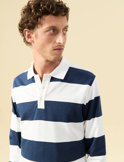 Sweat manches longues ecru homme