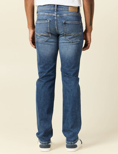 Jeans straight homme denim stone homme