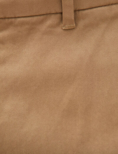 Pantalon coupe large vert kaki homme