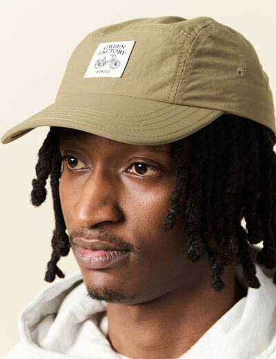 Casquette vert kaki homme