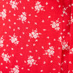 Jupe fluide rouge femme