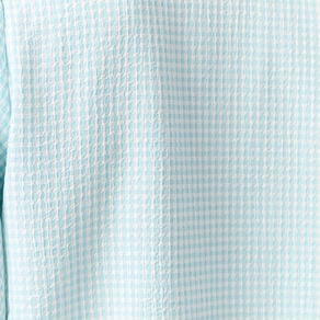 blouse manches courtes nouee bleu pastel femme Blouse manches courtes nouée bleu pastel femme