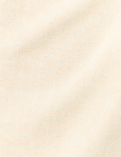 Jeans regular 5 poches denim beige homme
