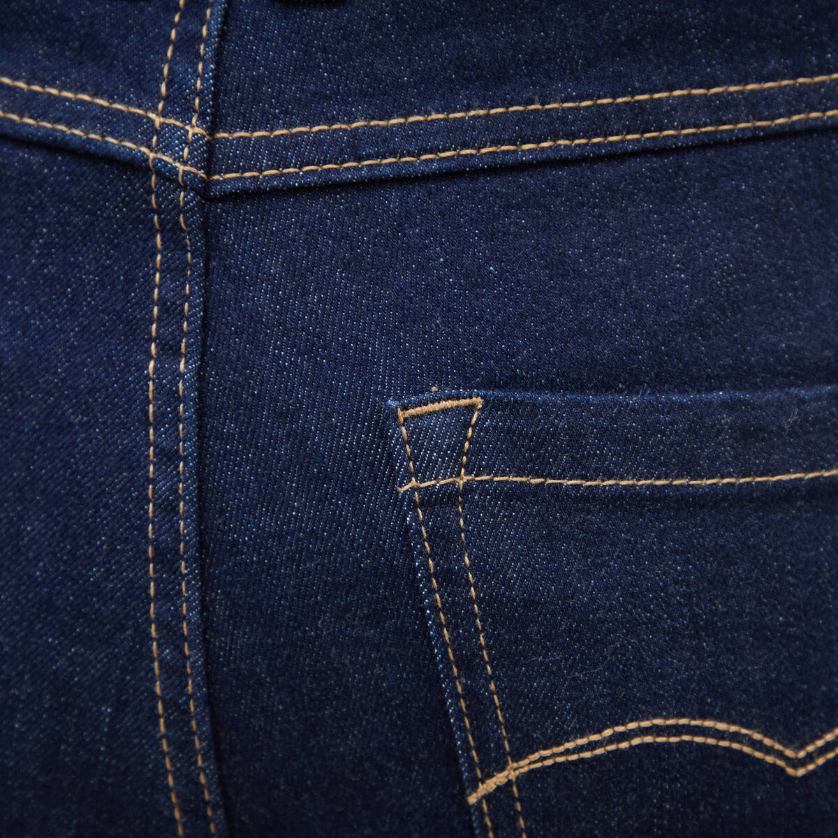 Jeans bootcut denim brut rinse femme