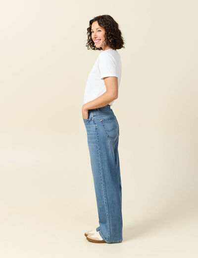 Jeans large taille standard denim used femme