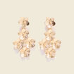 Boucles d'oreilles couleur or femme