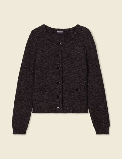 Gilet éco-responsable noir femme