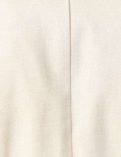 Blazer manches longues col classique sable homme