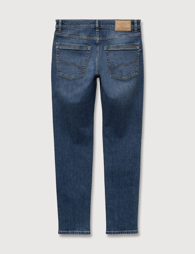Jeans slim 5 poches longueur 32 denim dirty homme