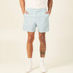Short de bain bleu gris homme