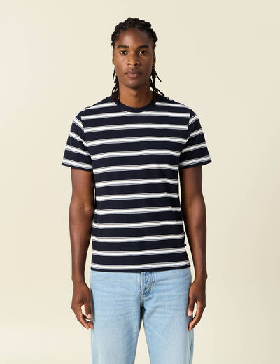 T-shirt éco-responsable ecru homme