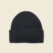 Bonnet gris fonc&eacute; femme