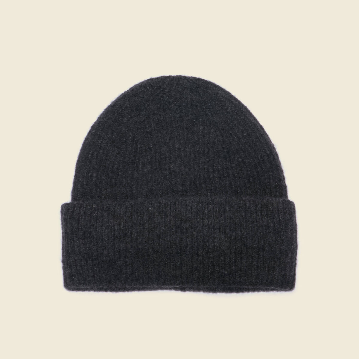 Bonnet gris fonc&eacute; femme