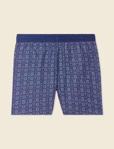 Short de bain bleu marine homme