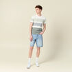 T-shirt manches courtes vert olive homme