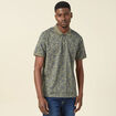 Polo éco-responsable vert kaki homme