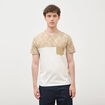 T-shirt manches courtes beige moyen homme